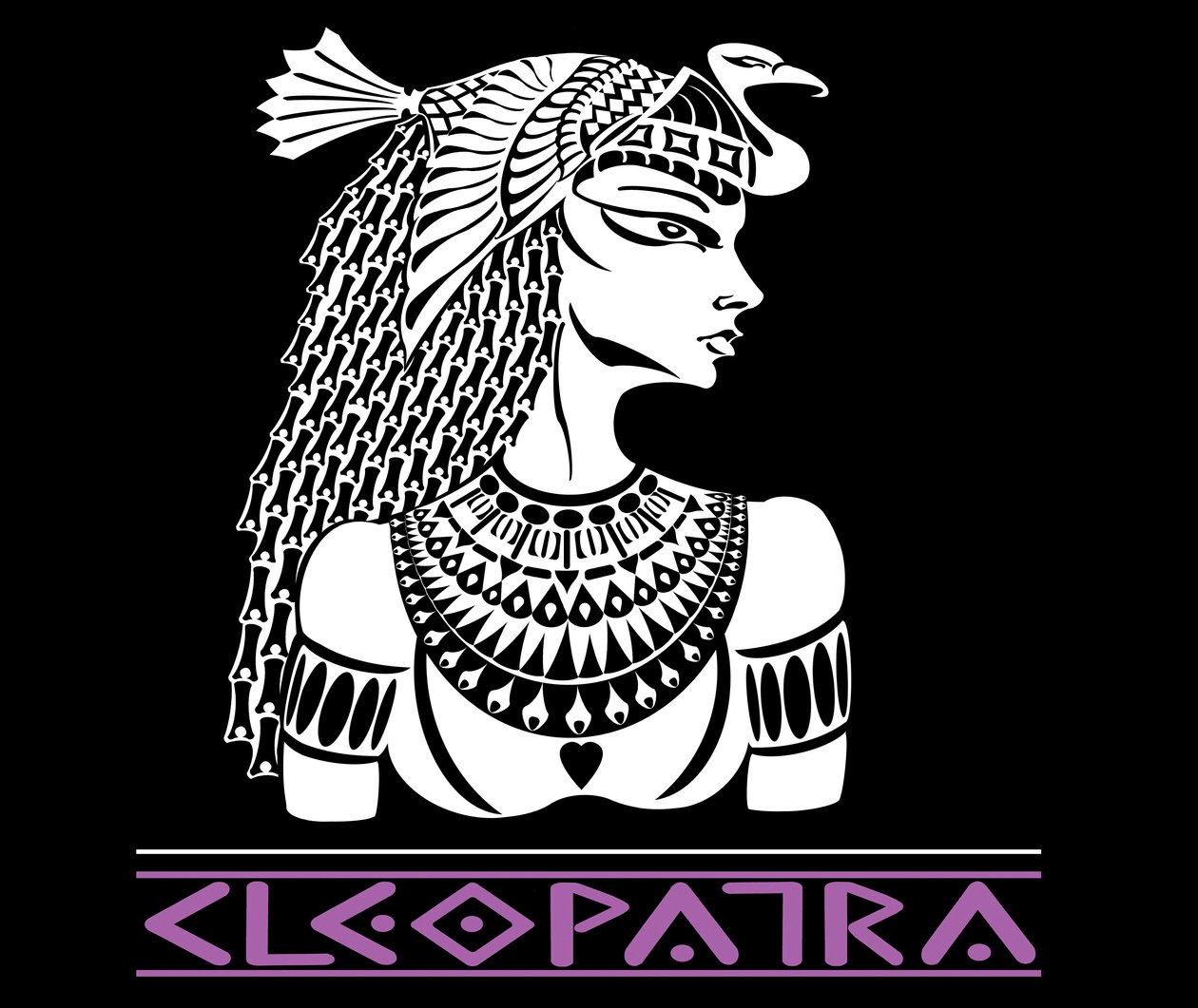 Cleopatra, uusi versio bw-tiedostokuvasta, 2006, Neale Osborne tekijältä Neale Osborne