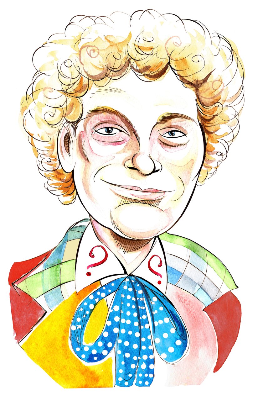 Colin Baker Doctor Whona samannimisessä BBC-televisiosarjassa tekijältä Neale Osborne