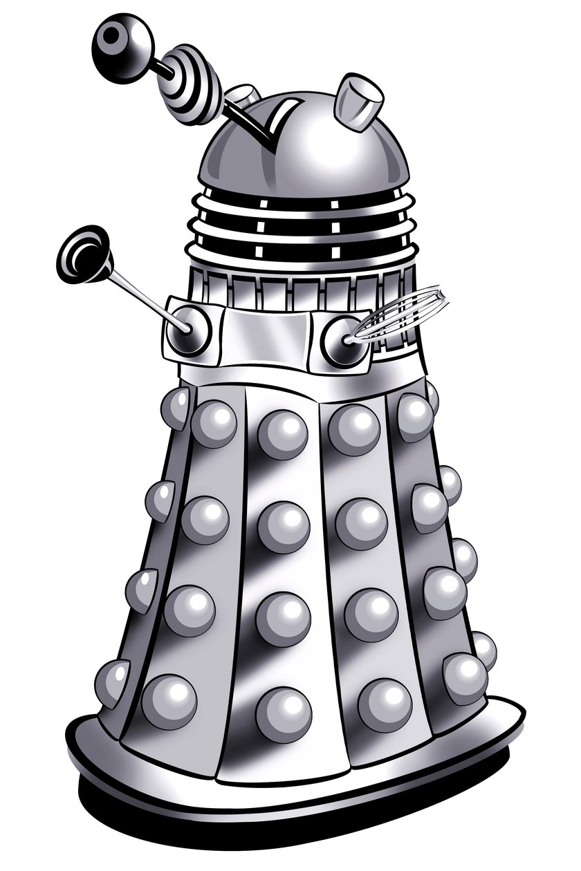 Dalek - sarjakuva kuvitus tekijältä Neale Osborne