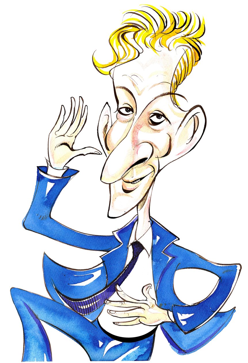 Danny Kaye - karikatyyri tekijältä Neale Osborne