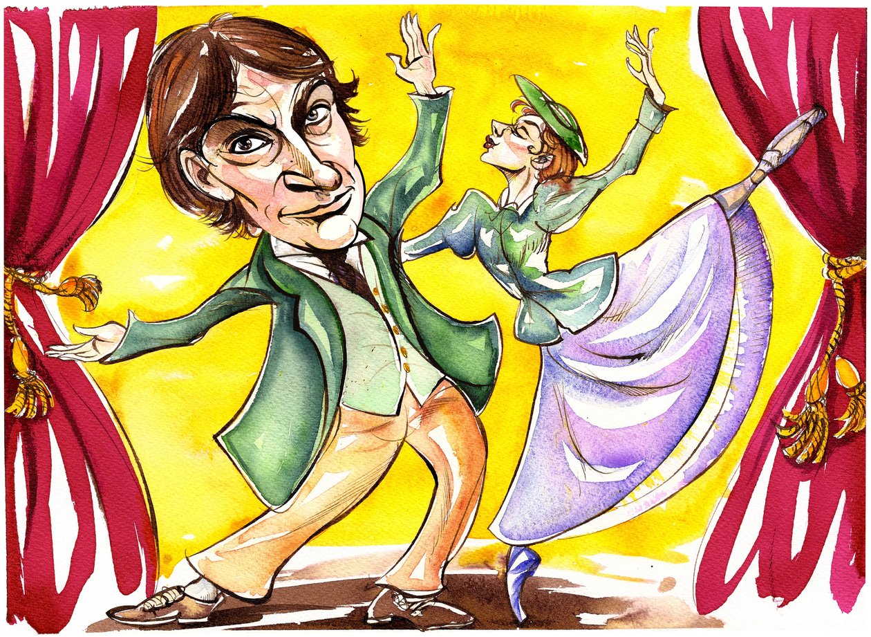 David Bintley - karikatyyri tekijältä Neale Osborne