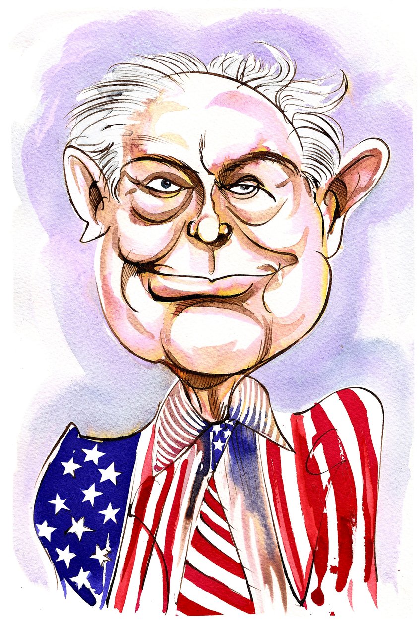 Elliott Carter - karikatyyri tekijältä Neale Osborne