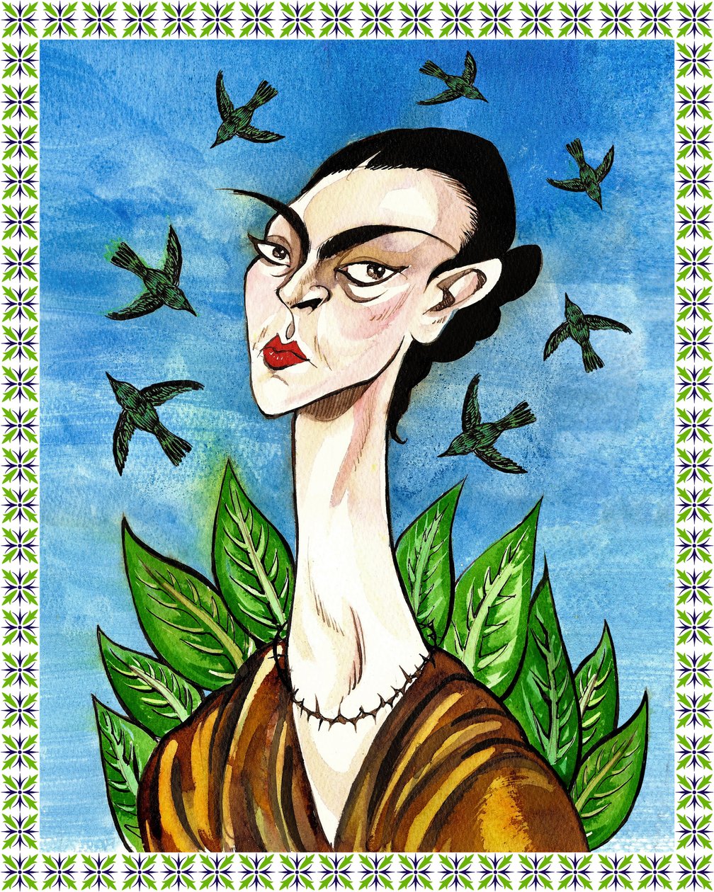 Frida Kahlo tekijältä Neale Osborne