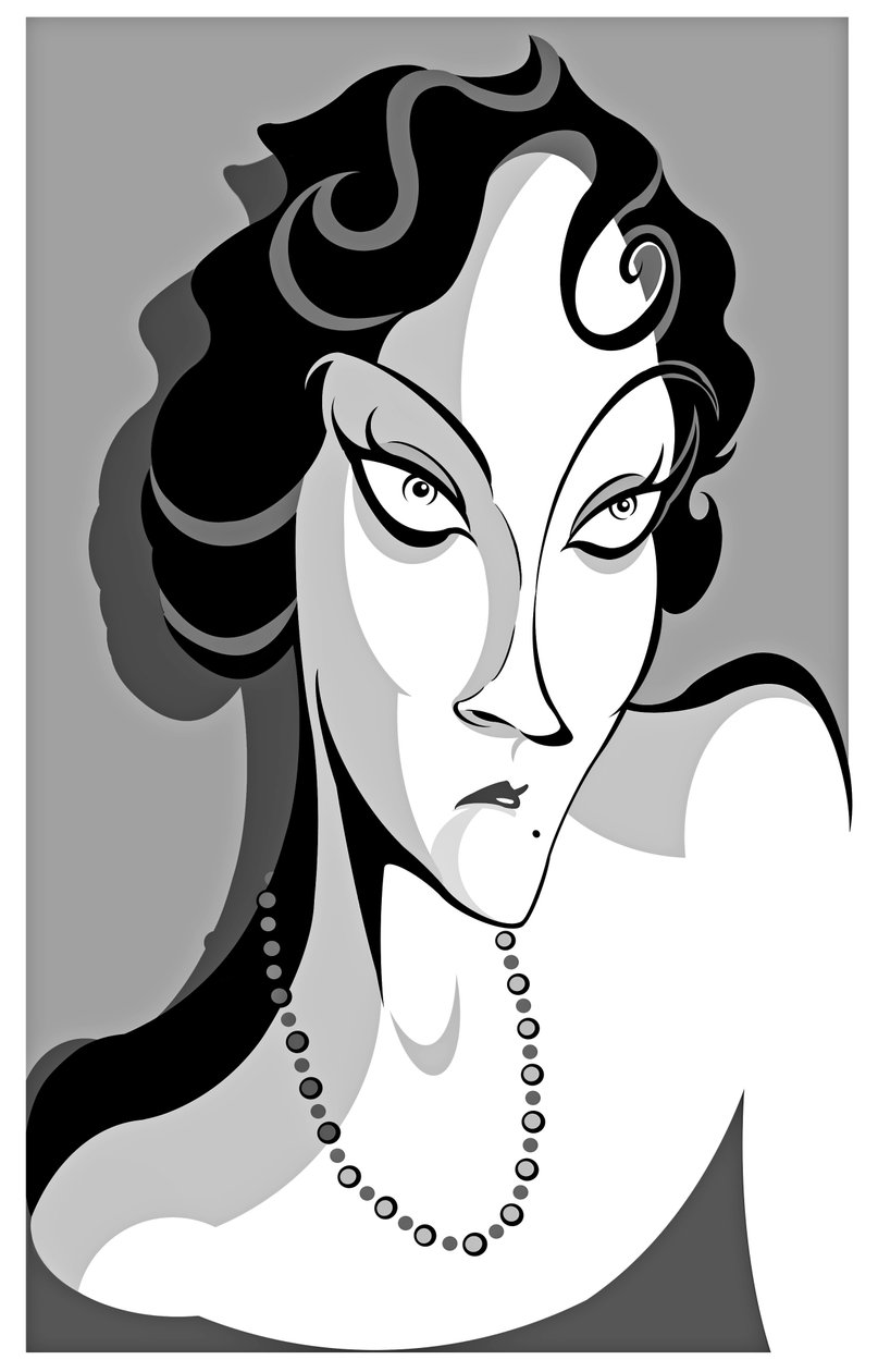 Gloria Swanson, 2018 tekijältä Neale Osborne