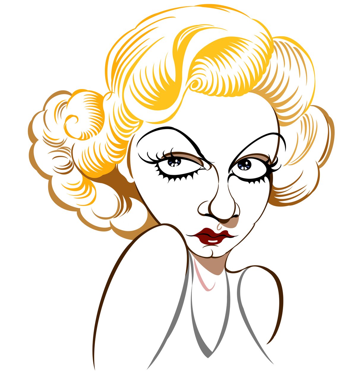 Jean Harlow, 2018 tekijältä Neale Osborne