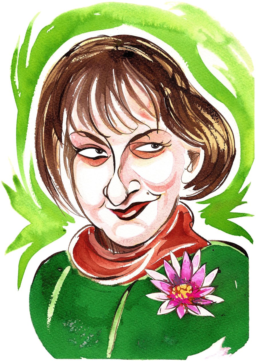 Judith Bingham - värikarikatyyri tekijältä Neale Osborne