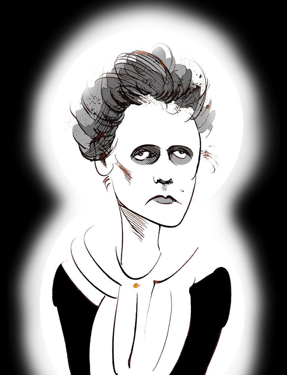Marie Curie, ranskalainen fyysikko, 1867-1934 tekijältä Neale Osborne
