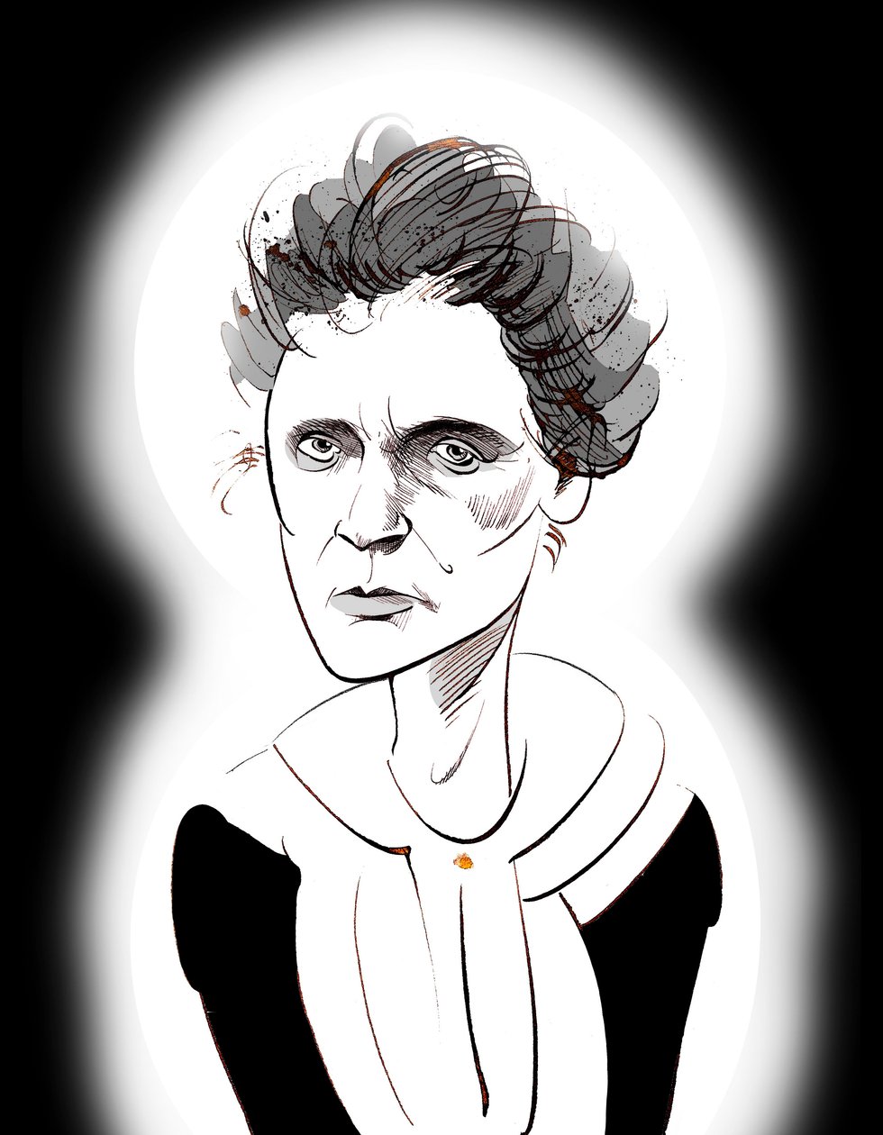Marie Curie, ranskalainen fyysikko, 1867-1934 tekijältä Neale Osborne