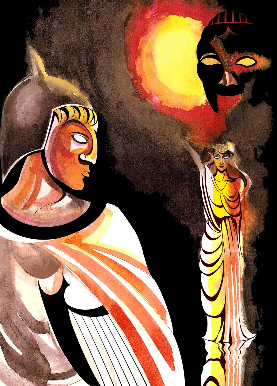 The Mask of Orpheus - Harrison Birtwistlen ooppera tekijältä Neale Osborne