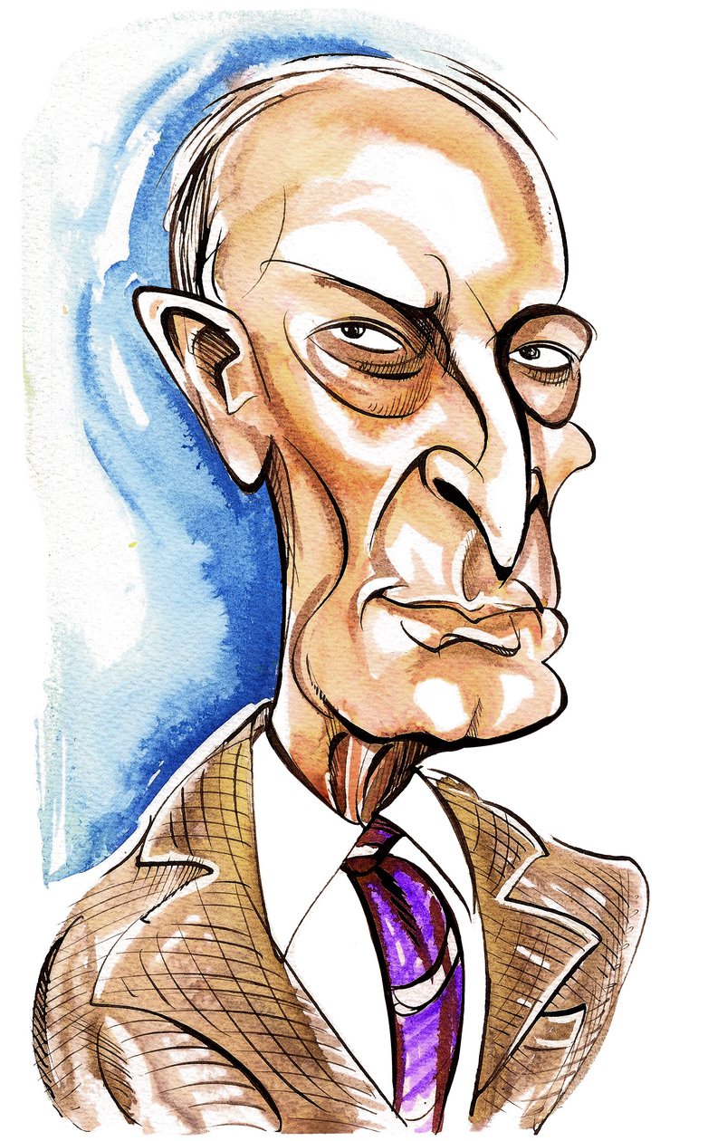 Witold Lutoslawski - karikatyyri tekijältä Neale Osborne