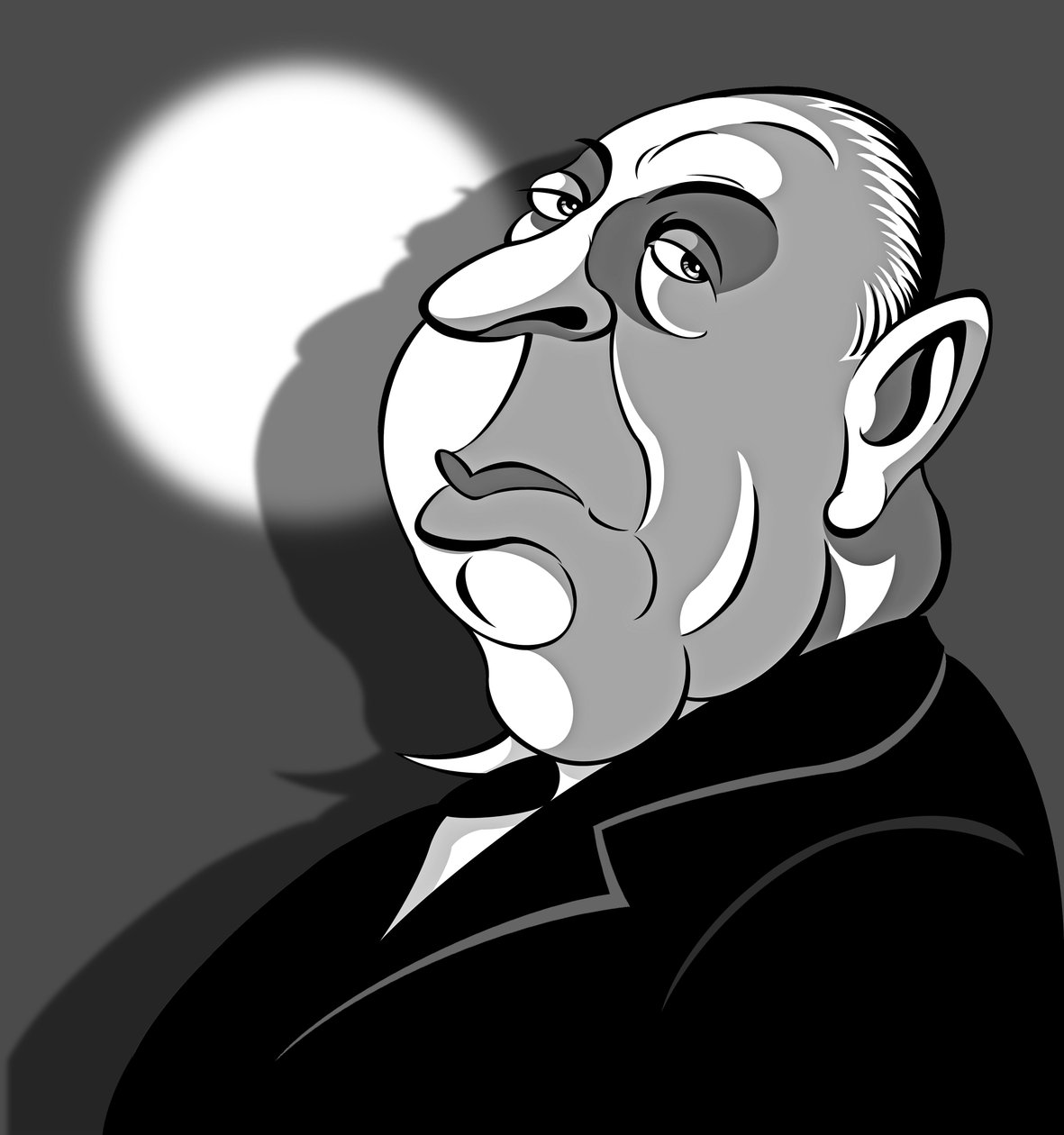 Alfred Hitchcock, 2018 tekijältä Neale Osborne