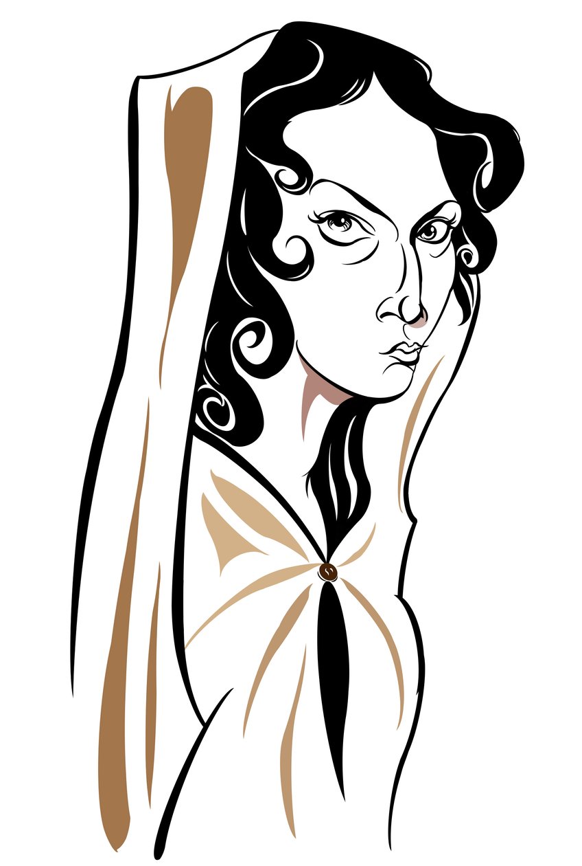 Anne Bronte, 2019 (digitaalinen) tekijältä Neale Osborne