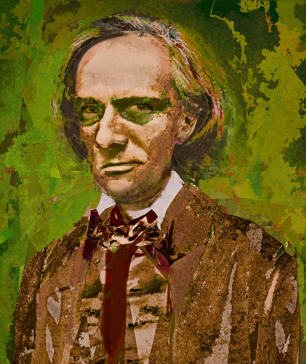 Charles Baudelaire, 2021 (digitaalinen) tekijältä Neale Osborne