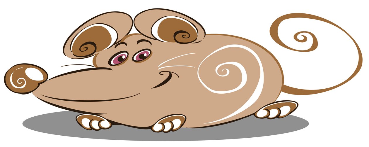 Curly Brown Mouse - sarjakuva tekijältä Neale Osborne