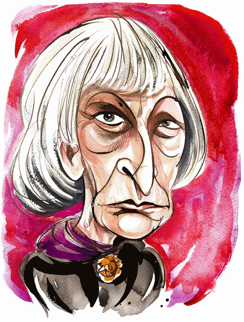 Elisabeth Lutyens - värikarikatyyri tekijältä Neale Osborne