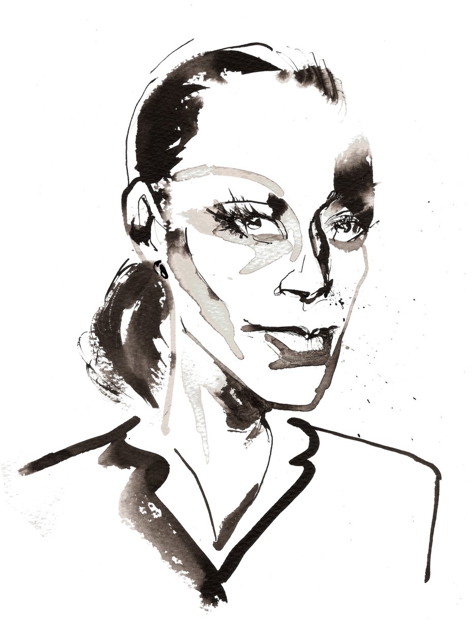 Ingrid Thulin, 2025 (muste) tekijältä Neale Osborne