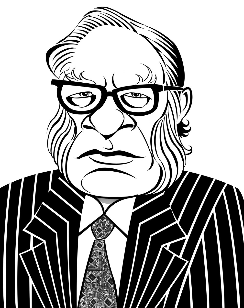 Isaac Asimov, 2019 (digitaalinen) tekijältä Neale Osborne
