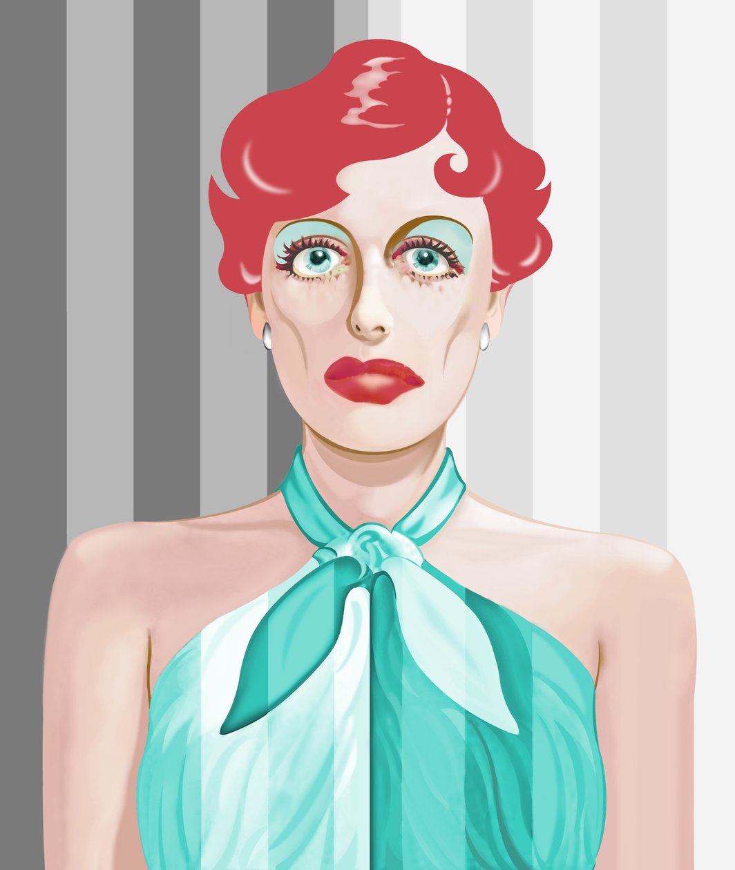 Joan Crawford, 2021 (digitaalinen) tekijältä Neale Osborne
