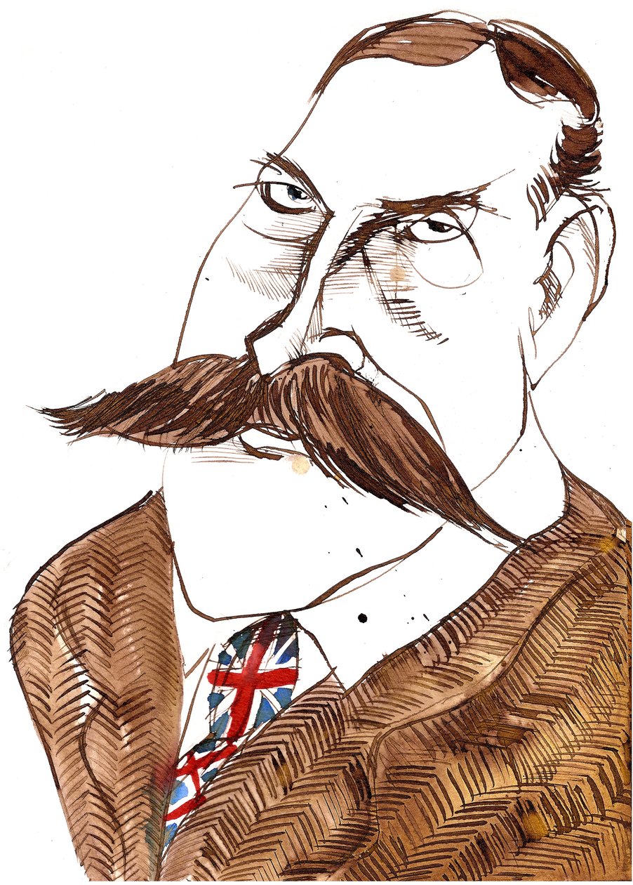 Sir Edward Elgar, 2022 (muste) tekijältä Neale Osborne