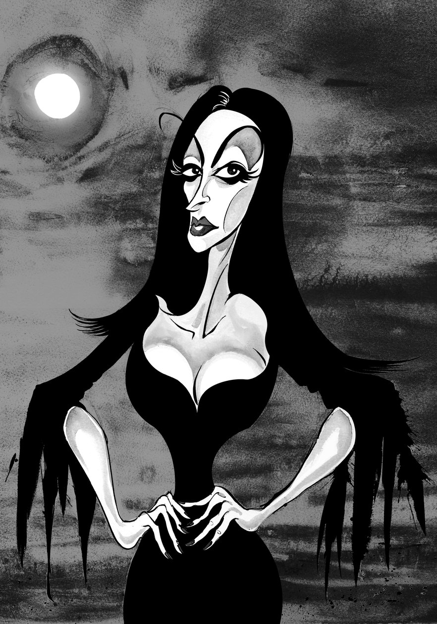 Vampira vuoden 1994 elokuvasta "Ed Wood", jonka ohjasi Tim Burton tekijältä Neale Osborne