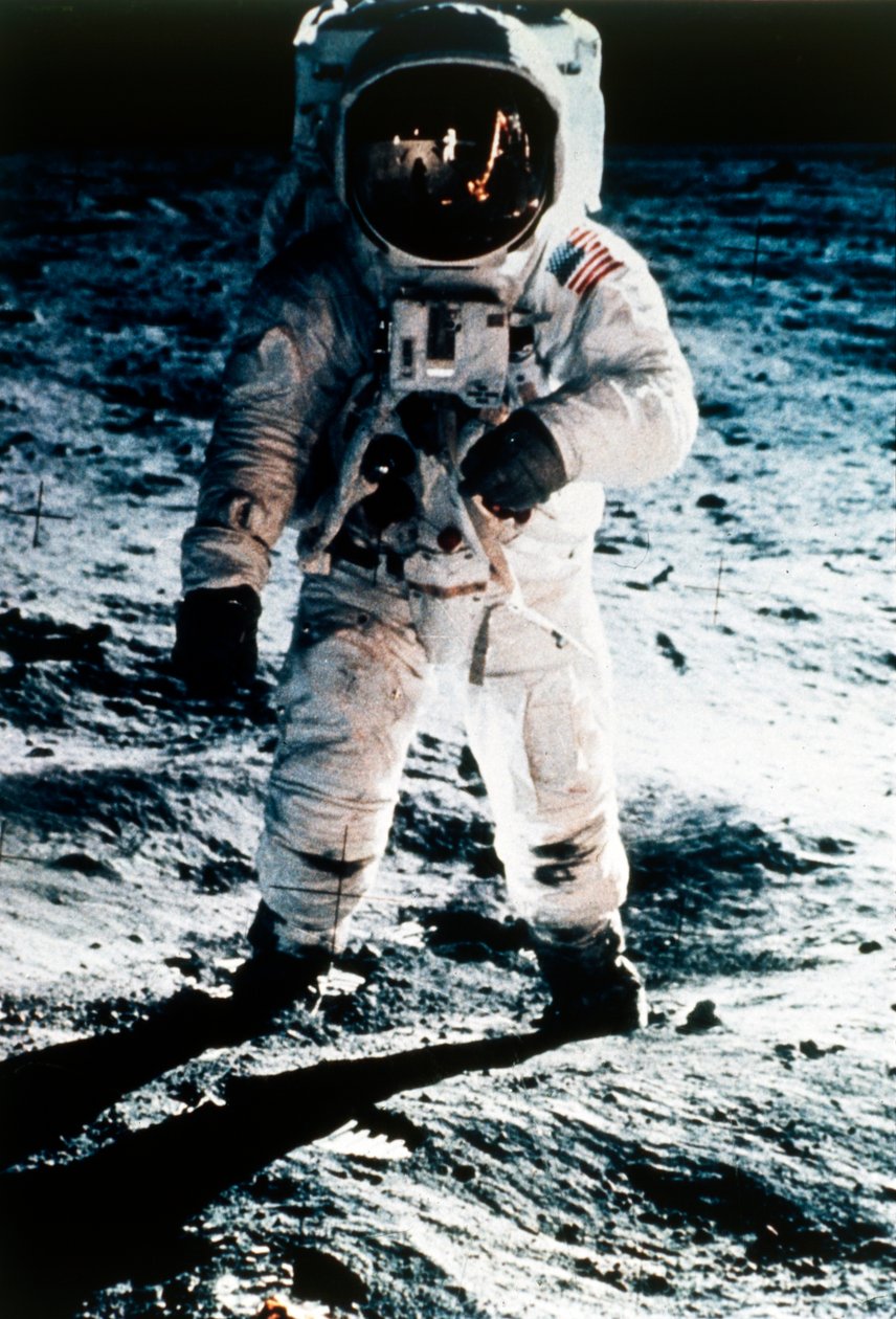 Buzz Aldrin on the Moon, Apollo II -tehtävä, heinäkuu 1969. tekijältä Neil Armstrong
