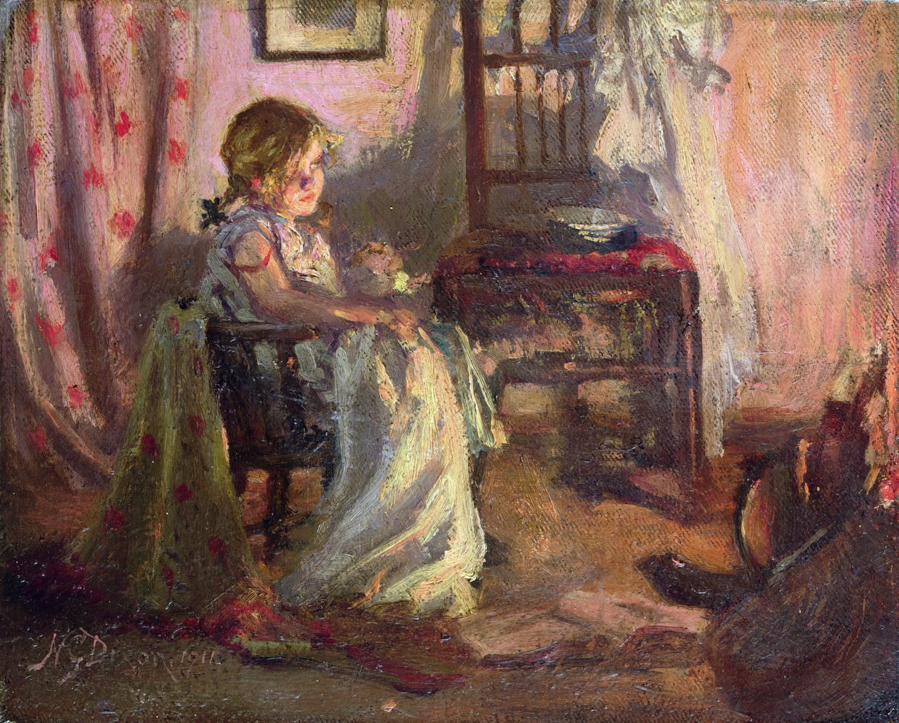 Takkarannan luona tekijältä Nellie Gertrude Dixon