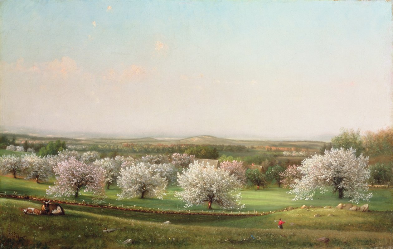 Omenatarha, 1878 tekijältä Nelson Augustus Moore