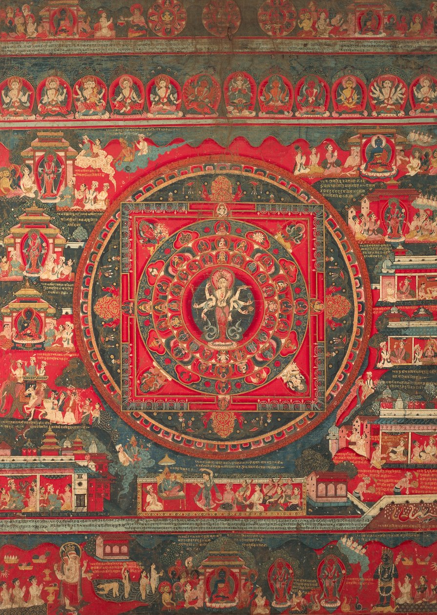 Amoghafasan mandala tekijältä Nepalese School