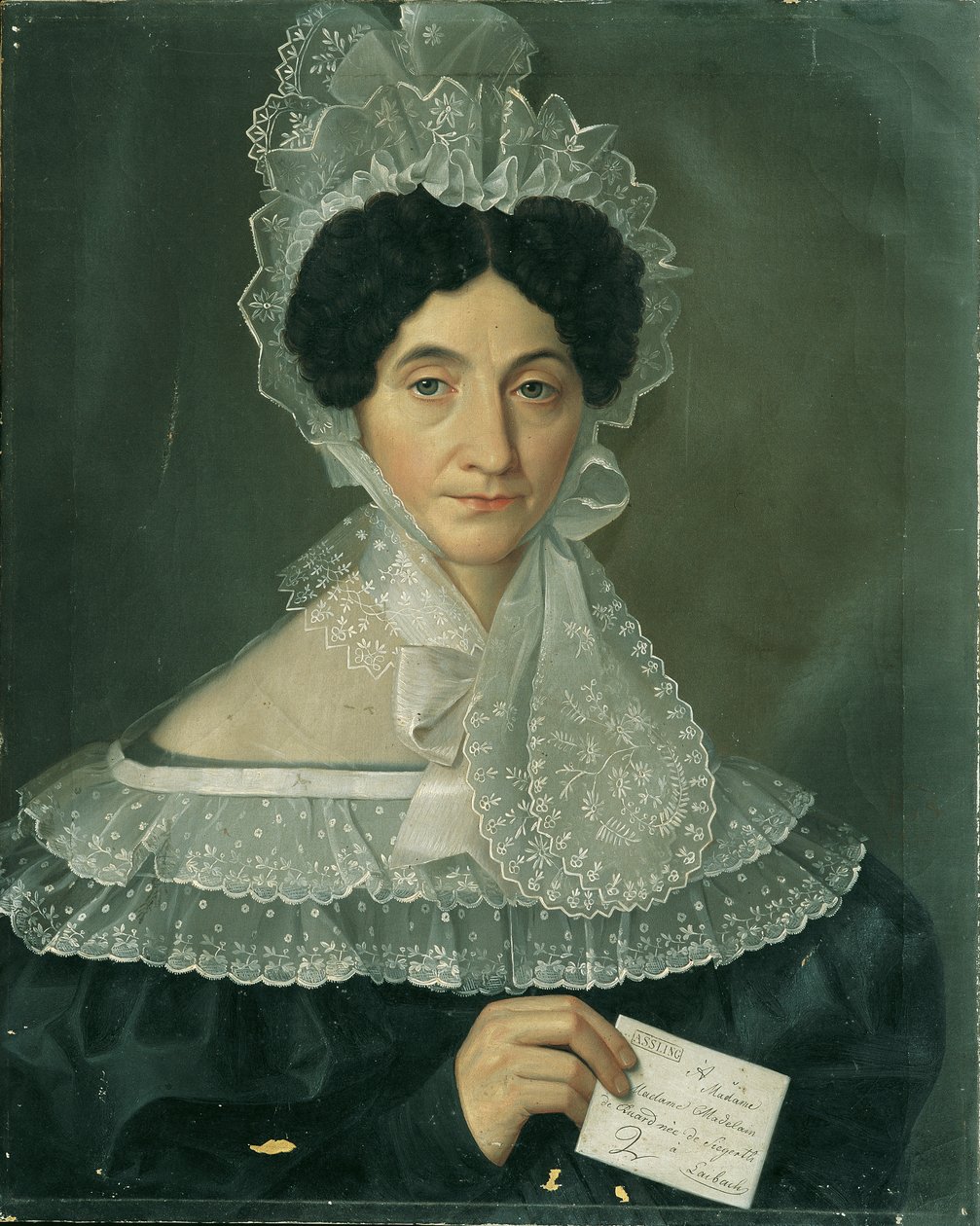 Magdalene Ruardin rintakuva (kuoli 1858) tekijältä Leopold Blonder
