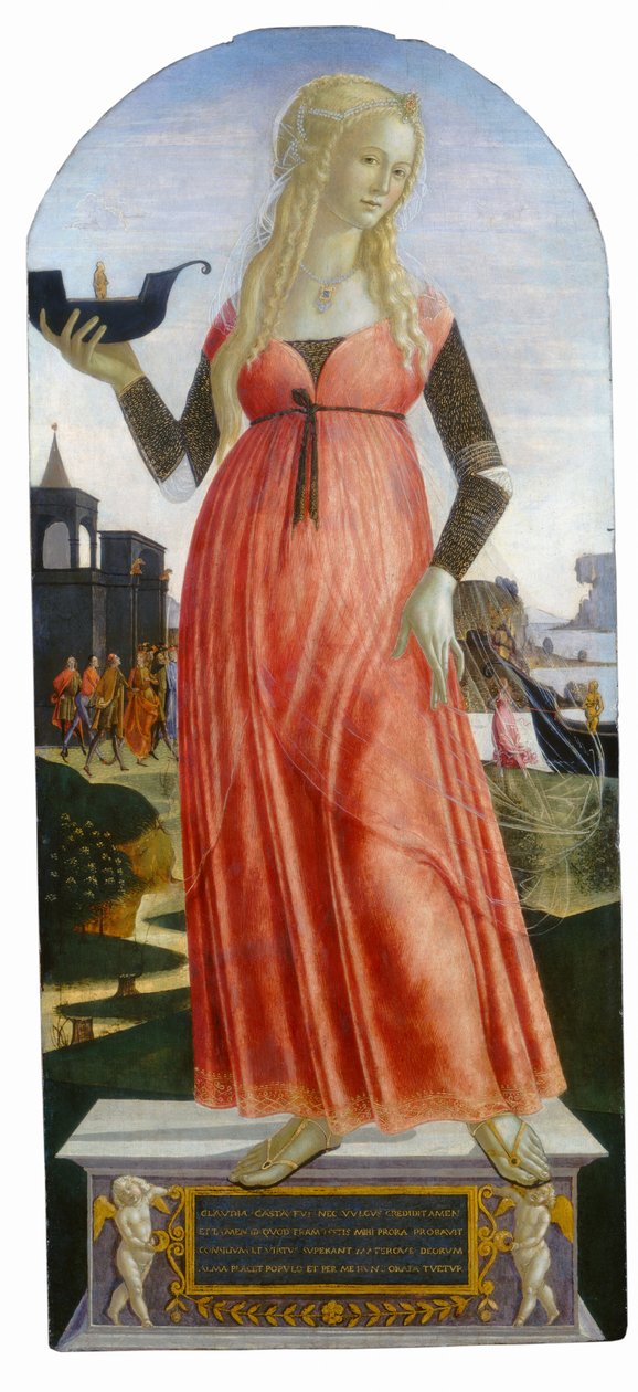 Claudia Fifth, n. 14901495. tekijältä Neroccio de Landi