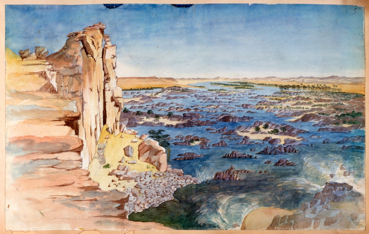 "Niili", Egypti, 1800-luku tekijältä Nestor l