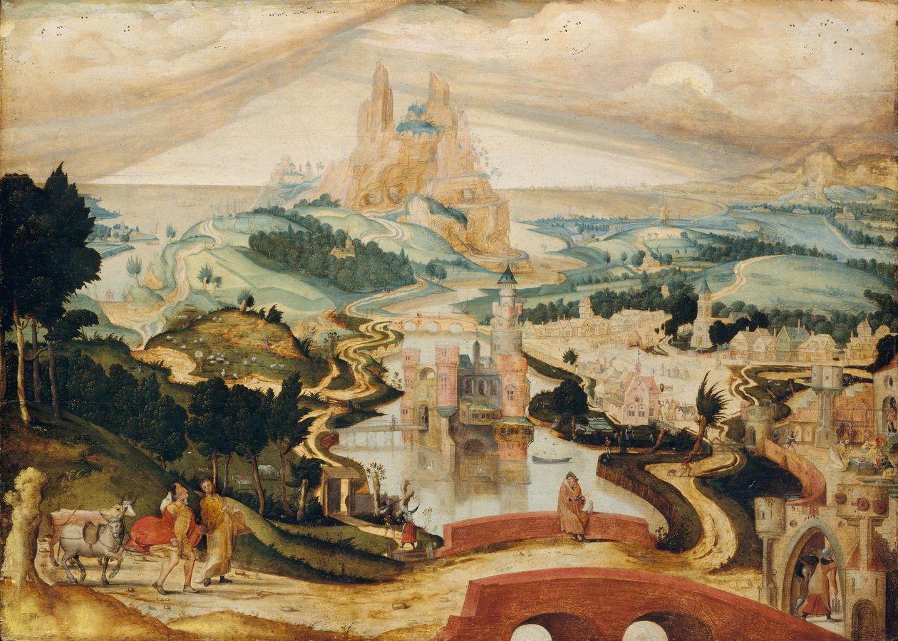 Saapuminen Betlehemiin, noin 1540 tekijältä Netherlandish School