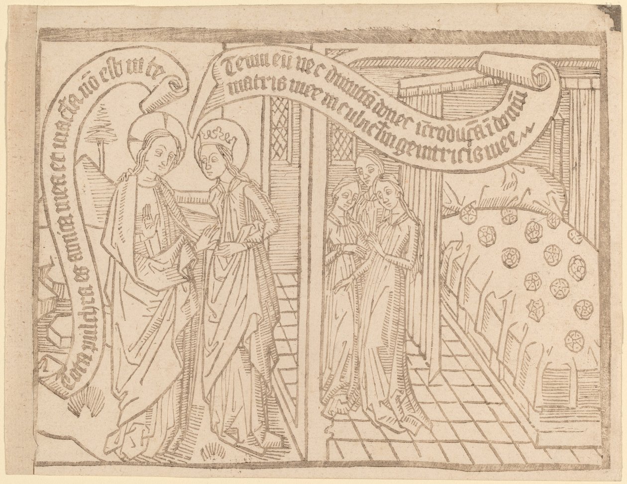 Sivu kappaleesta "Song of Songs": 2. painos tekijältä Netherlandish 15th Century