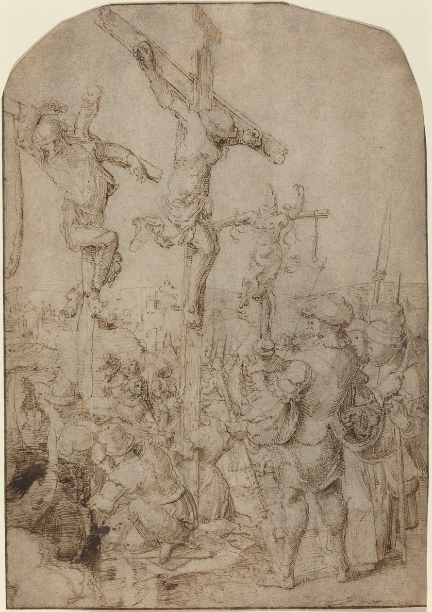 Ristiinnaulitseminen tekijältä Netherlandish 16th Century