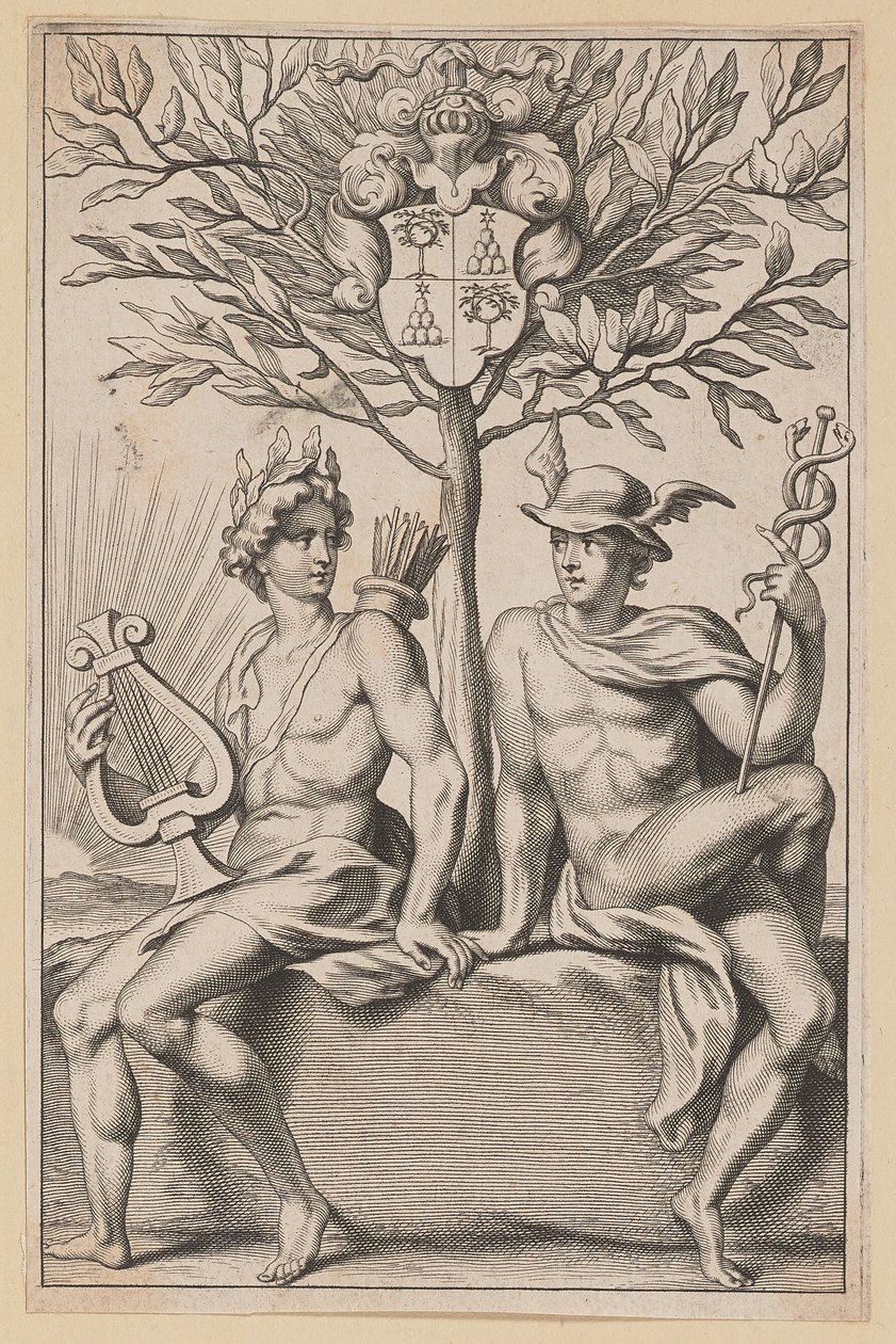 Nimisivu Philomathi Musae Juvenilesille tekijältä Netherlandish 17th Century after Sir Peter Paul Rubens