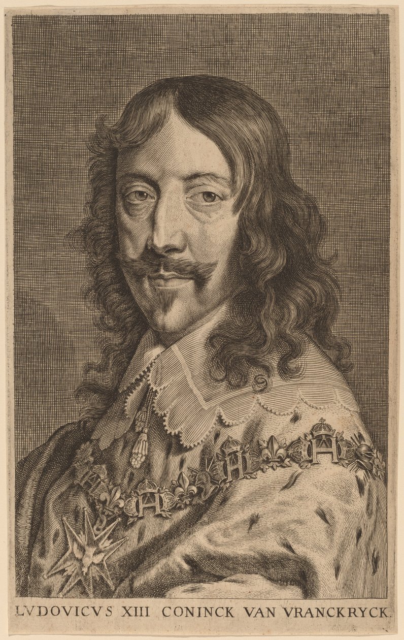 Ludvig XIII tekijältä Netherlandish 17th or 18th Century