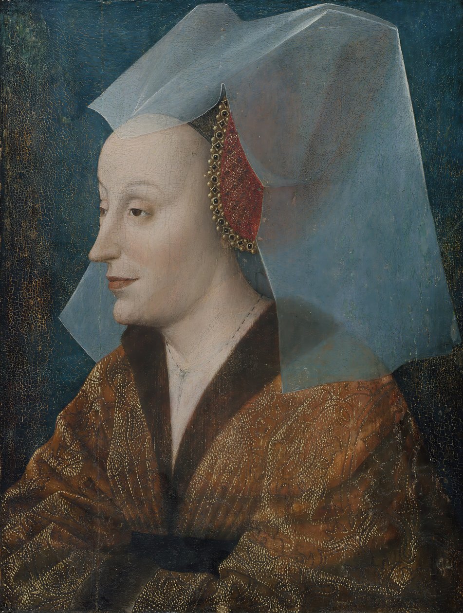 Muotokuva aatelisnaisesta, luultavasti Isabella Portugalista 1397-1472. tekijältä Netherlandish Painter
