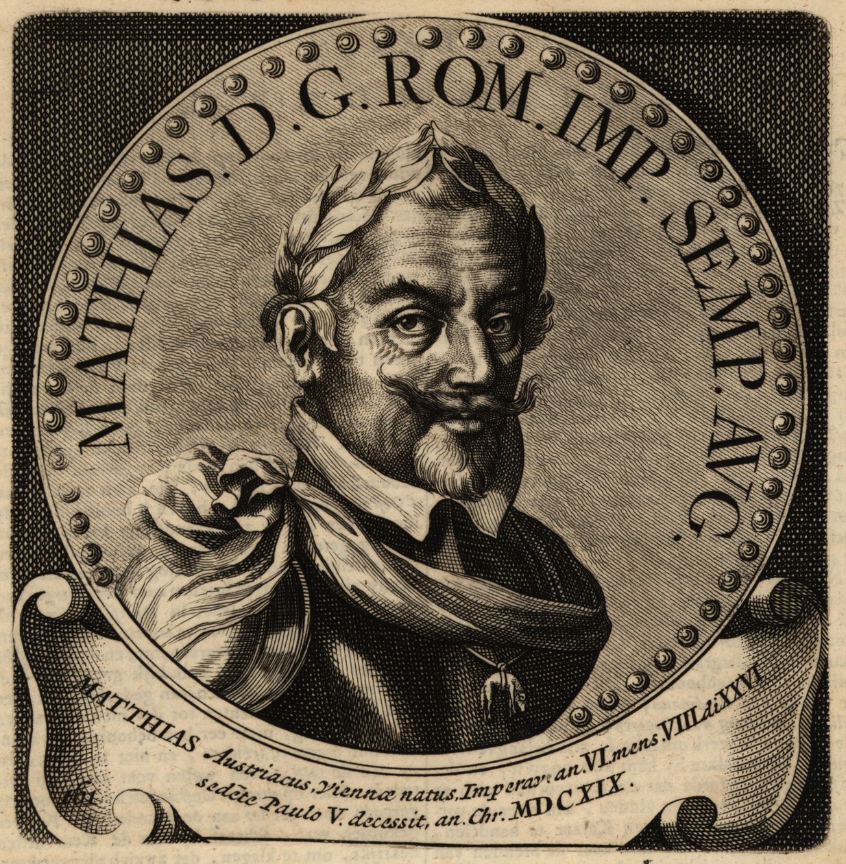 Pyhän Rooman keisari Mattias. tekijältä Netherlandish School