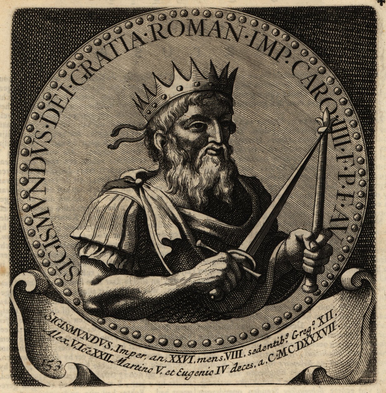 Pyhän Rooman keisari Sigismund. tekijältä Netherlandish School