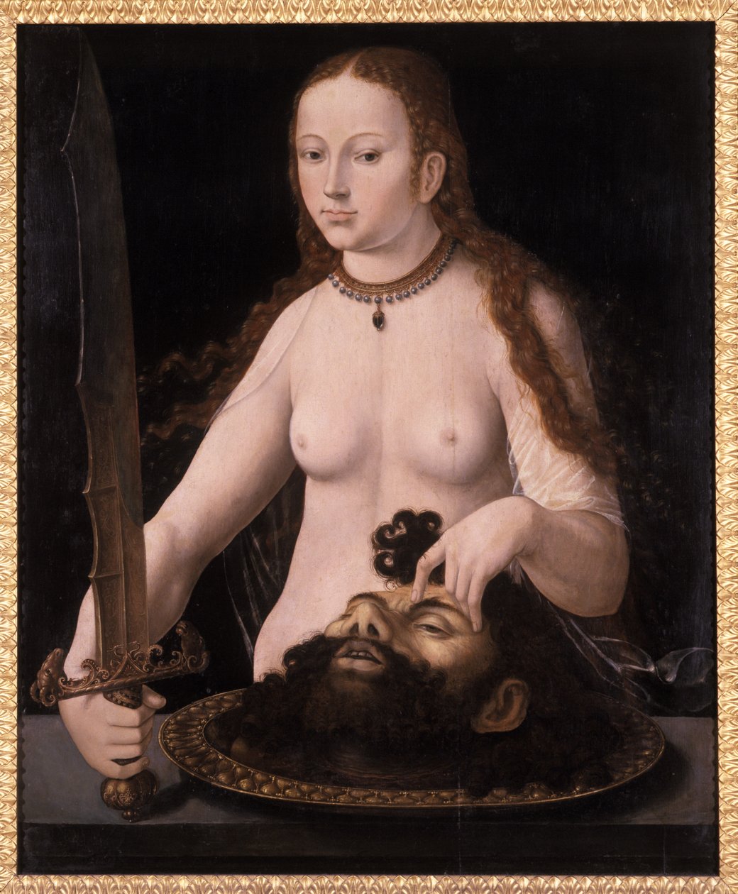 Judith Holofernesin pään kanssa, 1530 tekijältä Netherlandish School