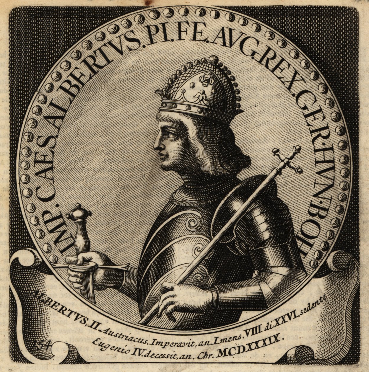 Saksan kuningas Albert II. tekijältä Netherlandish School