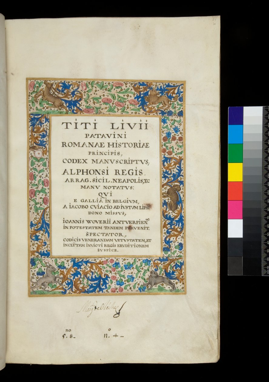 Ms 344. Livy, kaupungin perustamisesta tekijältä Netherlandish School