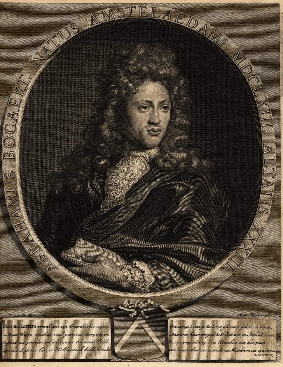 Abraham Bogaertin muotokuva 1653-1727. tekijältä Netherlandish School