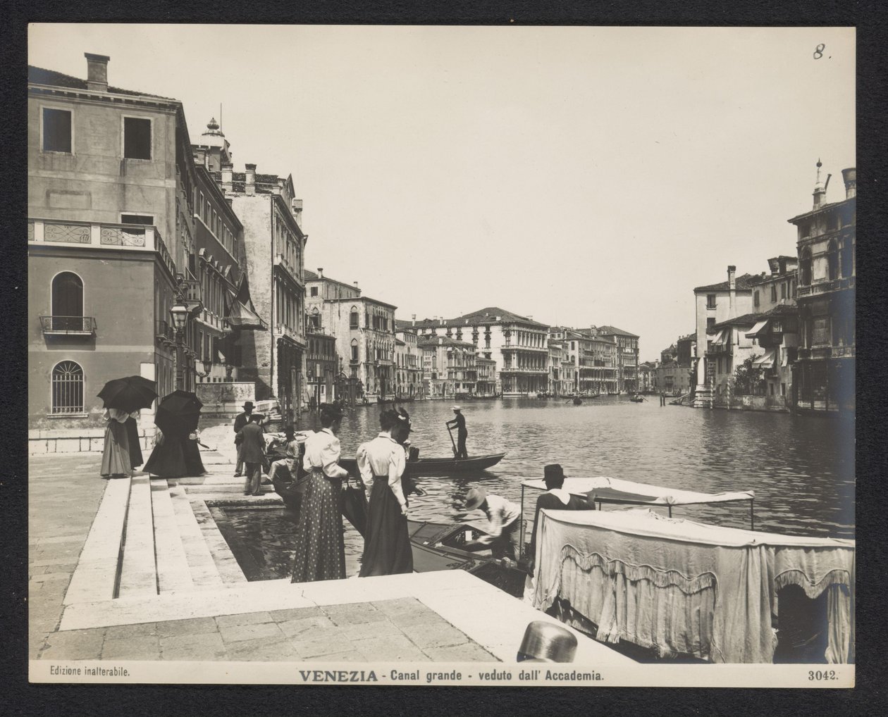 Näkymä Venetsian Grand Canalille Venetsia - Grand Canal - veduto dall