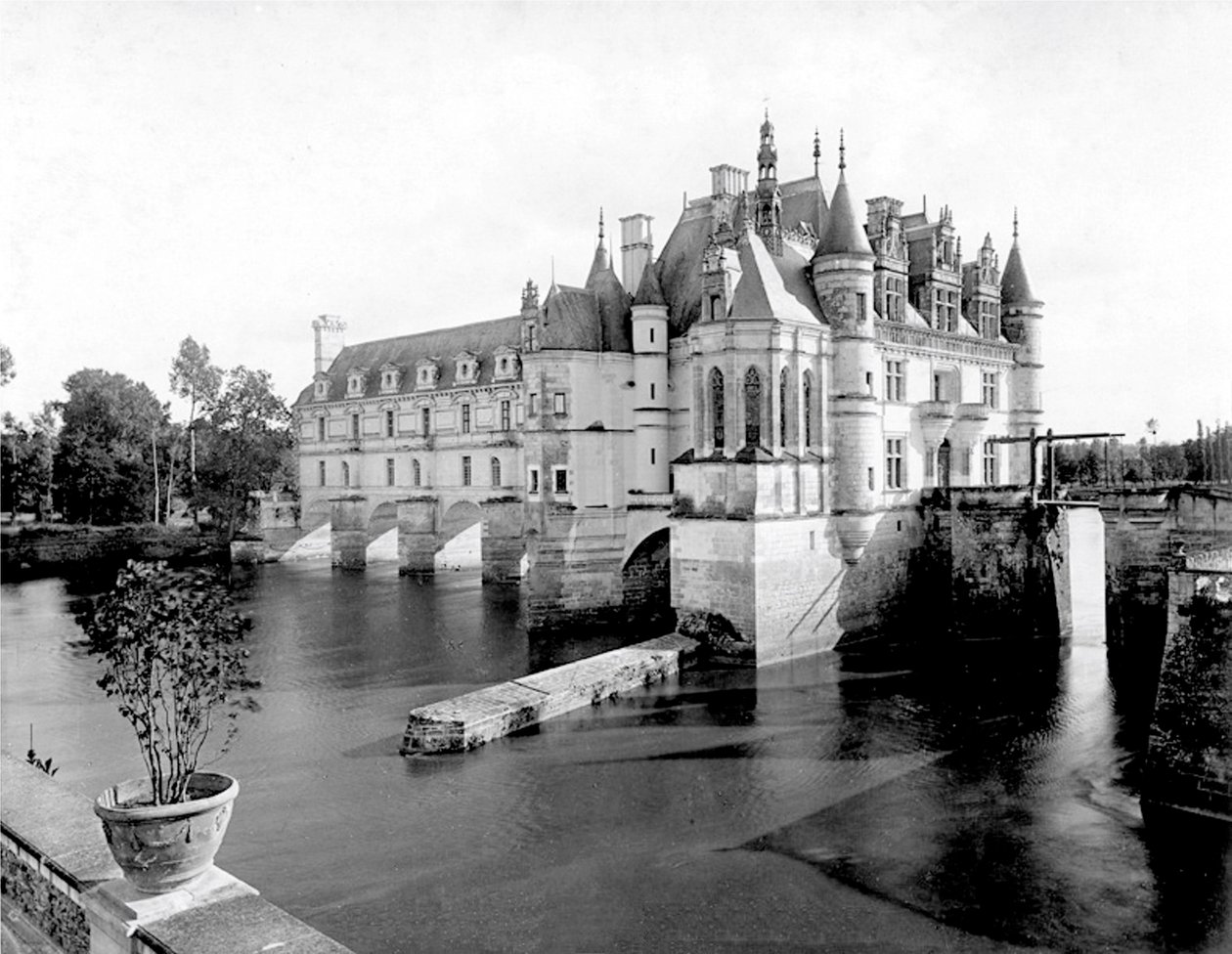 Chenonceaun linna tekijältä Neurdein