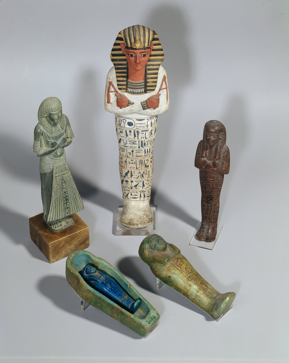 Ushabti-hahmot tekijältä New Kingdom Egyptian