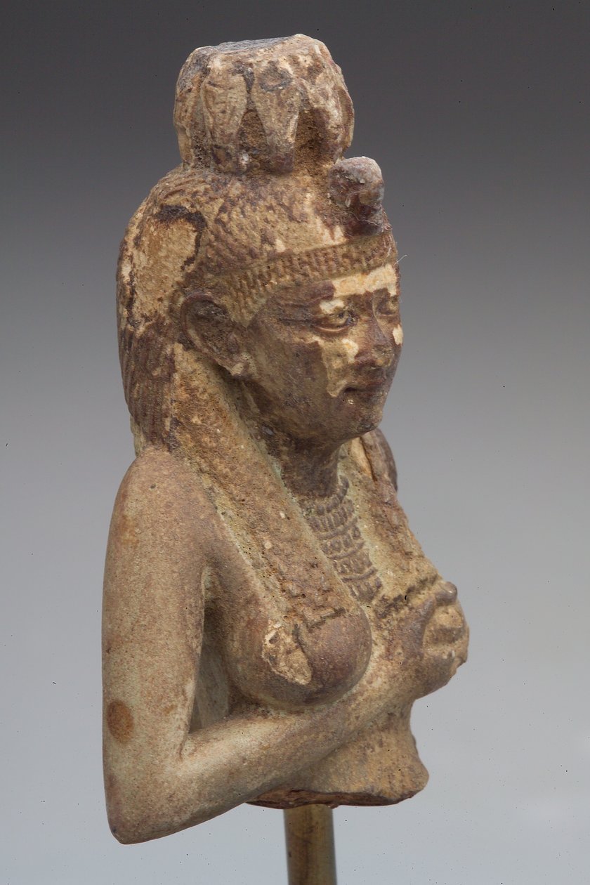 Isis, Uusi kuningaskunta (1550-1085 eaa.) (kivi) tekijältä New Kingdom Egyptian