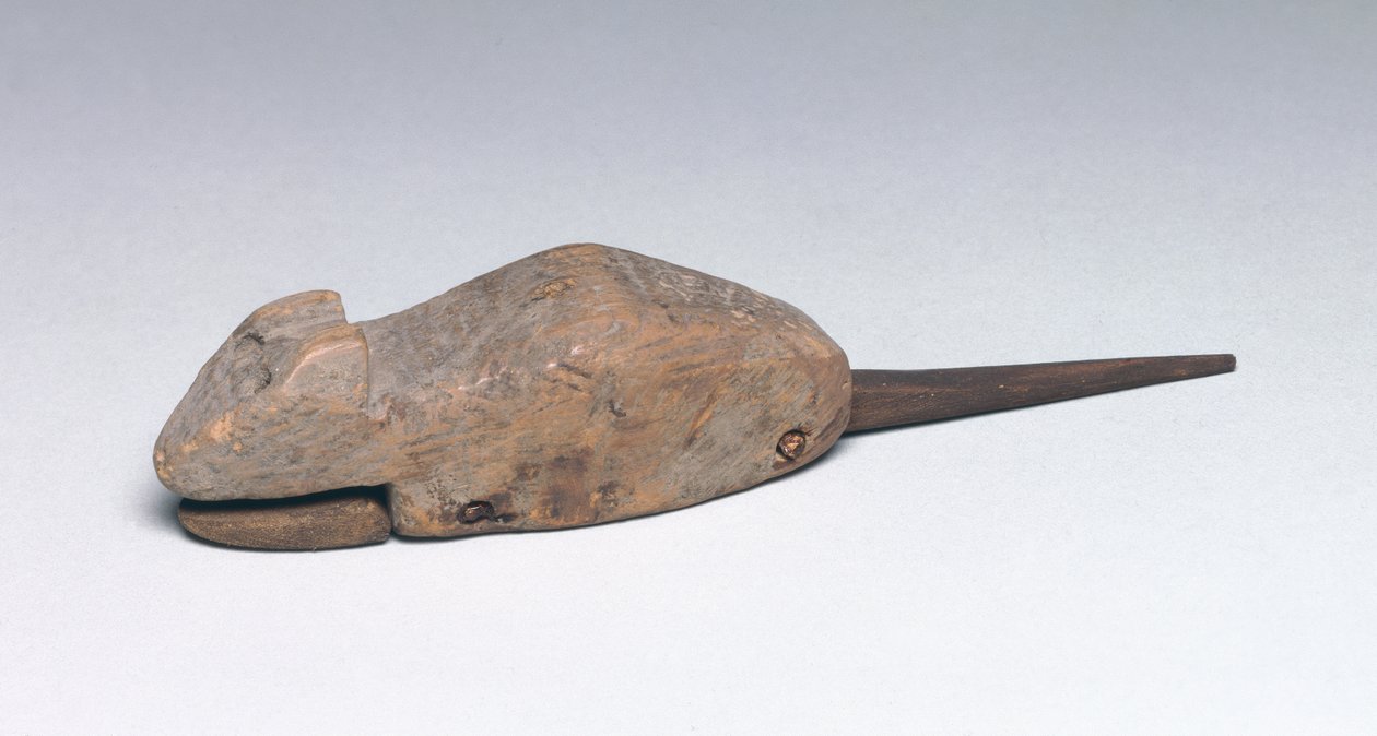 Leluhiiri liikkuvalla leualla (puuta) tekijältä New Kingdom Egyptian