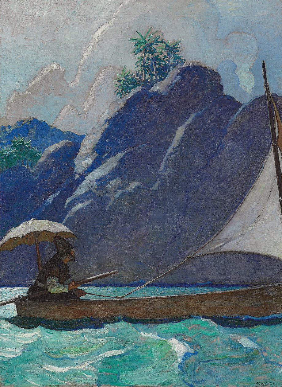 Ja näin minä silloin tällöin tein pienen matkan merellä tekijältä Newell Convers Wyeth