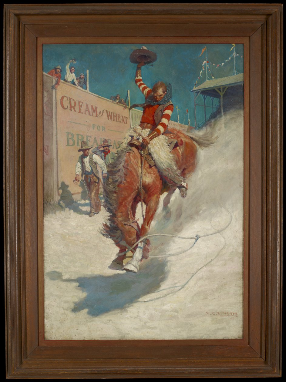 Bronco Buster tekijältä Newell Convers Wyeth